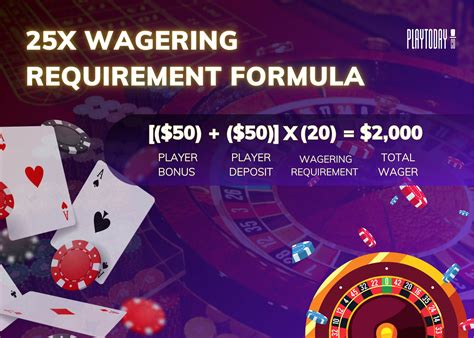 1x wagering requirement|casino wagering requirements.
